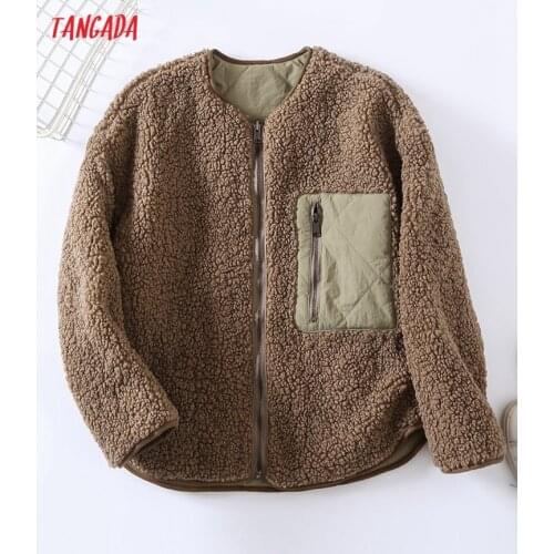 Женские флисовые куртки Tangada China At AliExpress