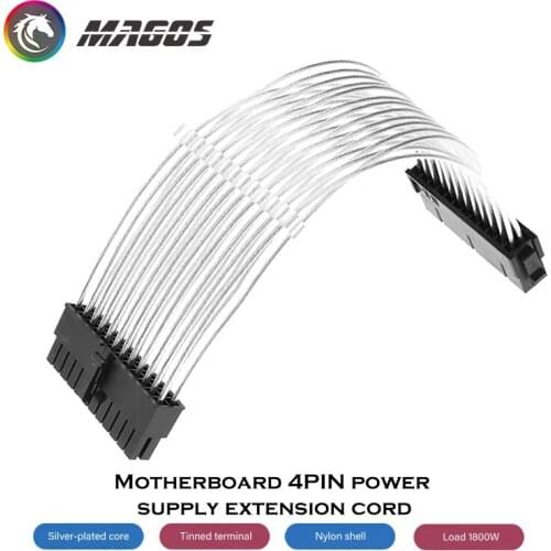 PC PSU Extension Cable For Motherboard ATX 24Pin/CPU 4Pin/8Pin/GPU 6Pin/8Pin,Computer Power Supply Cord