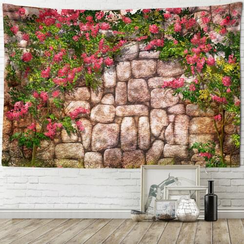 XIANYUNHE Landscape Hippie Tapestry Wall Hanging Indian Wall Decor Hippie Tapestries Throw Sheet Coverlet Cotton Beach Yoga Mat