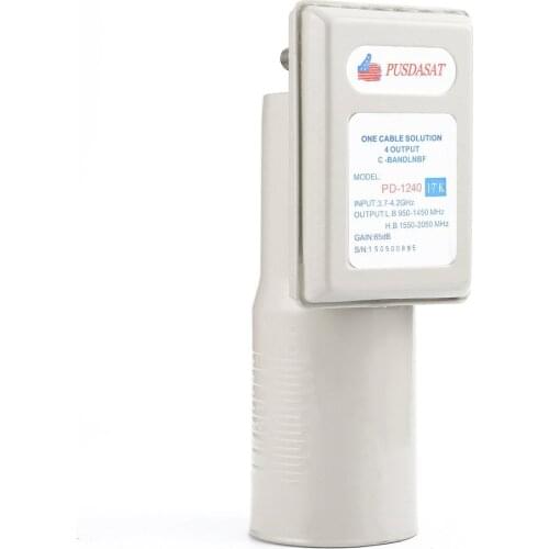 1240C Band Digital Lnb High Gain One Cable Solution Lnbf Hd Tv Satellite Signal Dish