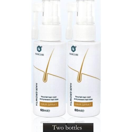 2Pcs HAIRCUBE Anti Hair Loss Products Hair Growth Essential Oil Liquid Spray Dense Nourish Hair Roots Hair Care Repair Growing