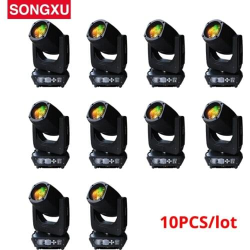 200W LED Spot Moving Head Light Spot Lyre for Club Dj Stage Lighting Party Disco Wedding Event 10pcs/lot/SX-MH200B