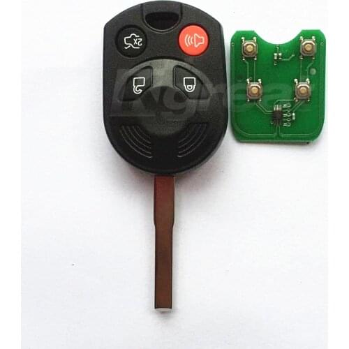 4 button remote key with 315mhz 80Bit 4D63 for Ford Escape Focus C-Max Transit FCC:OUCD6000022