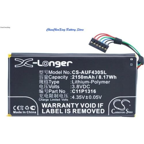 Cameron Sino 2150mAh Battery C11P1316 for Asus Padfone mini 4.3, PadFone mini A11 Station, PF400CG, T00C