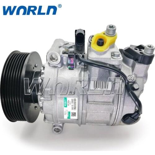Auto AC Compressor for Audi A8/VOLKSWAGEN TOUAREG 4.2L FSI V8 TRANSPORTER 437100-5450/447190-7600/DCP32051/7L6820803E/7L6820803H