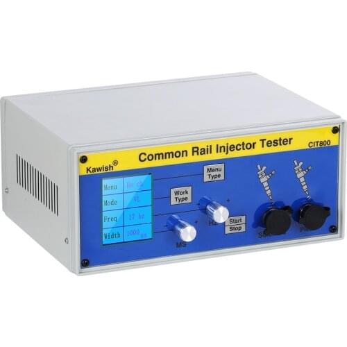 Free shipping! large LCD CIT800 diesel common rail injector tester diesel Piezo Injector tester electromagnetic injector driver