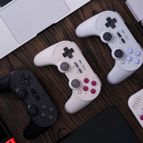 For 8bitdo SN30 PRO+ Wireless Joystick Bluetooth Remote Game Controller Gamepad for Windows/Android/macOS/Switch NS