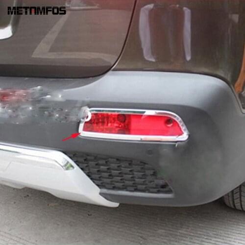 For Kia Sorento 2009 2010 2011 2012 Rear Fog Light Lamp Cover Molding Trim Foglight Sticker Exterior Accessories Car Styling