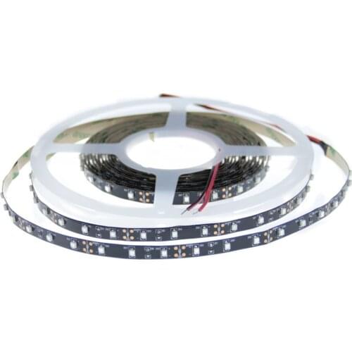5M Orange Color SMD 3528 flexible LED Strip Light White Black PCB 60leds/m 120leds/m not yellow non-waterproof/waterproof DC12V