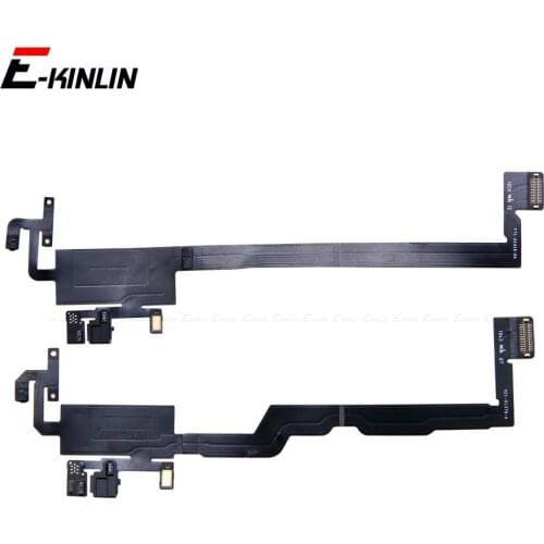 For iPhone X 10 11 Pro XS XR Max Front Ear Earpiece Speaker Proximity Ambient Light Sensor Flex Cable Ribbon