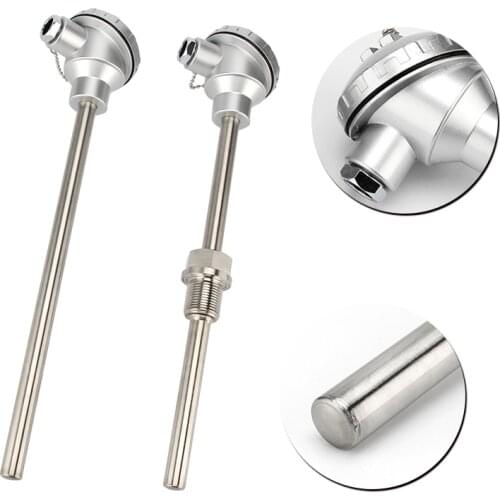 K-type temperature sensor WRN-130 / 230 probe transmitter armored stainless steel explosion-proof platinum RTD thermocouple