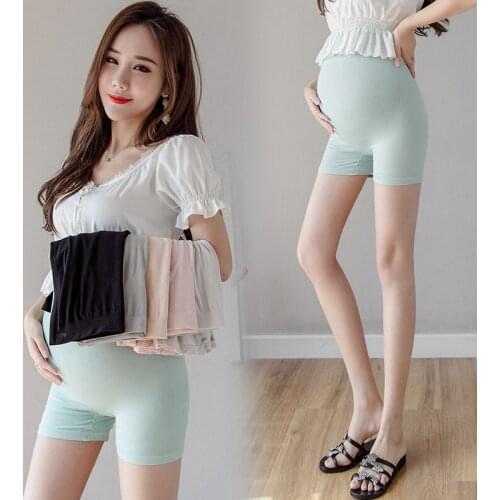 Summer Women Maternity Short Pants Pregnancy Shorts Pregnant High Waist Leisure Cotton Plus Size Pantalon Pants Women Clothes