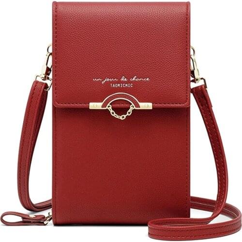 Short Travel Small Shoulder Bag for Women Summer Soft Pu Leather Mini Crossbody Phone Bags Pocket Lady Handbag Portable Purse