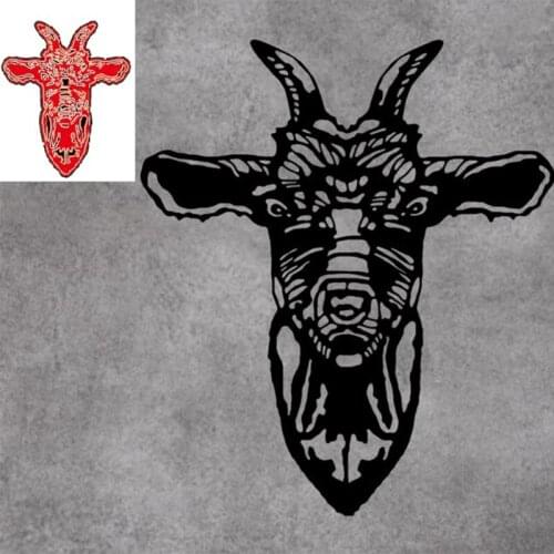 Bull Head Metal Cutting Dies Stencil DIY Scrapbooking Album Paper Card Template Mold Embossing Craft Decoration