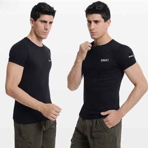 Top Quality Men Women Tactical Outdoor t shirt New Sport SWAT Police Short Sleeve T-Shirt M-XXXL