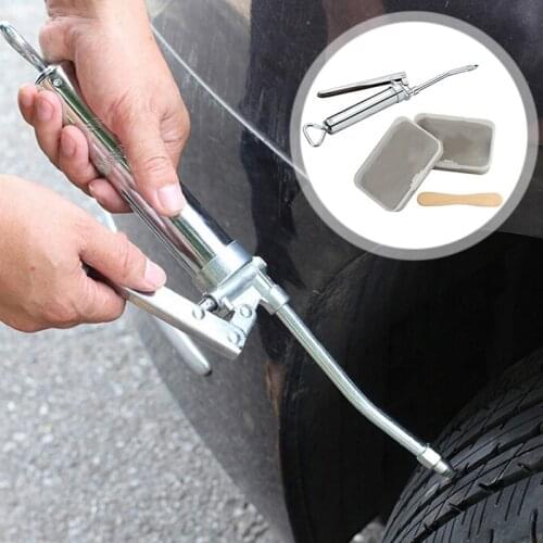 Car Tire Repair Kit Inner Tire Rubber Strip Emergency Vacuum Tire Fast Repair Tool Match Long Strip Fill