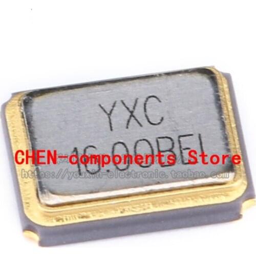5pcs SMD passive crystal YSX321SL 16MHz 10ppm 12pF X322516MOB4SI 4 feet