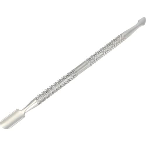 2018 Hot Sale Stainless Steel Nail File Buffer Portable Nail Files Push Spoon Remover Nails Art Manicure polish Tools 13 cm long