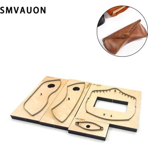 Cutting Dies Wooden DIY Craft Glasses Case Mold Suitable For Die Cutting Machine