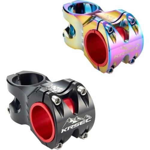 31.8mm Aluminum Alloy Bicycle Stem Handlebar Stem 35mm MTB Rods Fixed Riser Short Power Handlebar Cycling Stems