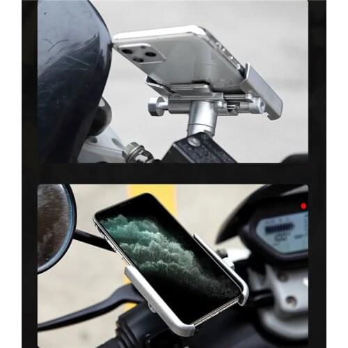 Rotatable Bicycle Phone Holder For 3.5-3.7 inch Smartphone Adjustable For MTB Road Bike Motorcycle Electric Bicycle