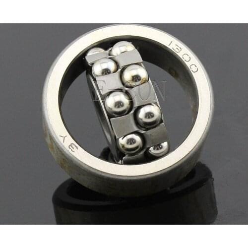 1/2/5/10PCS 1300 (10mm*35mm*11mm) bore 10mm Self Aligning Double Row Bearing C3