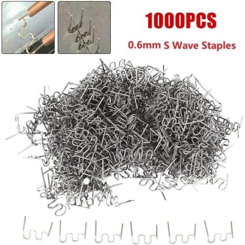1000Pcs Repair Staples Repairing Patch Wave Welding Nail Workshop 0.6mm