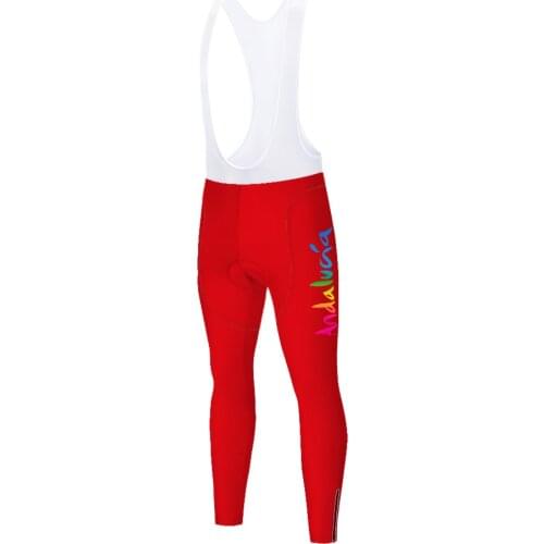 Andalucia Summer Spirng 자전거여름바지 Culotte Largo 자전거 Cycling Pants Men Calça Pantalon Fahrradhose Herren Licra Ciclismo Hombre