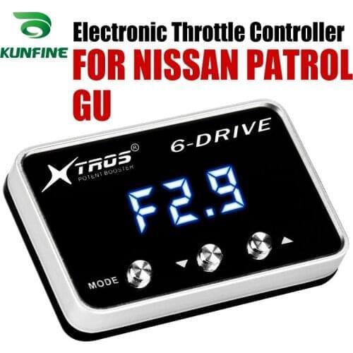 Car Electronic Throttle Controller Racing Accelerator Potent Booster For NISSAN PATROL GU Tuning Parts Accessory