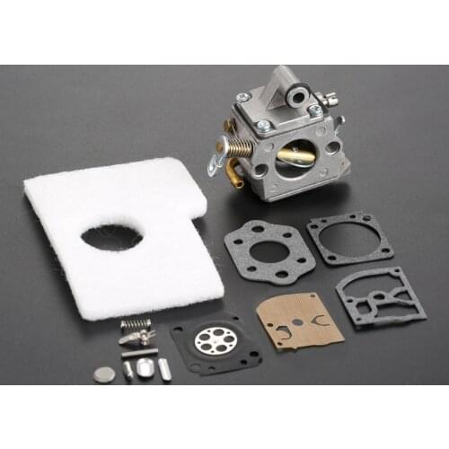 Chainsaws Carburetor with Carb Air Filter Gasket Repair Kit For STIHL MS170 MS180 MS 170 180 017 018 Chainsaw Zama C1Q-S57B 1130