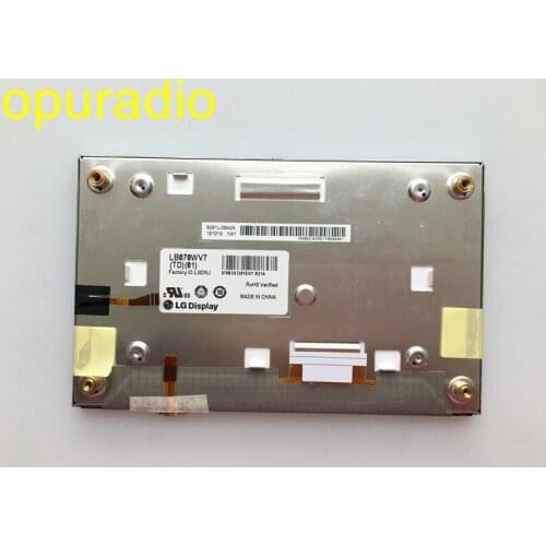 Free POST Original 7inch LCD screen LB070WV7 TD01 LB070WV7-TD01 Display for Car Navigation TFT LCD Monitors 2pcs