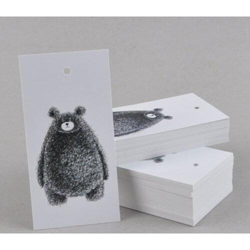 500pcs/lot free shipping Custom garment tag clothes hangtag printed paper tags price tag300gsm