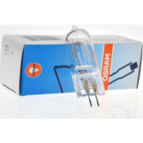 For 5pcs,OSRAM 64576 230V1000W GX6.35 P2/17,Display Optic 230V 240V 1000W OSRAM Sylvania bulb