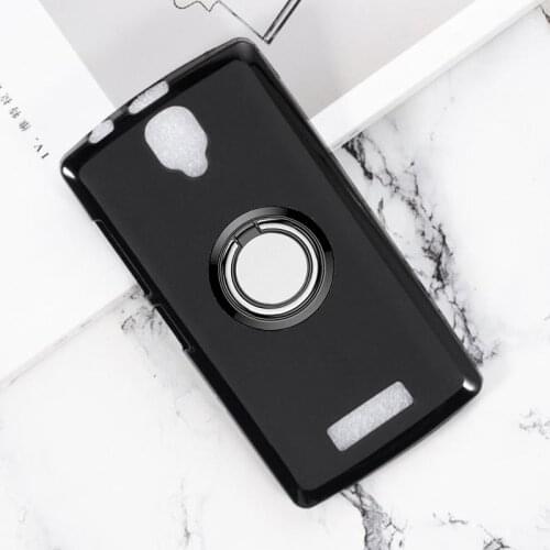 For Lenovo A2010 Back Ring Holder Bracket Phone Case Cover Phone TPU Soft Silicone Cases for Lenovo A2010-a 4.5 inch
