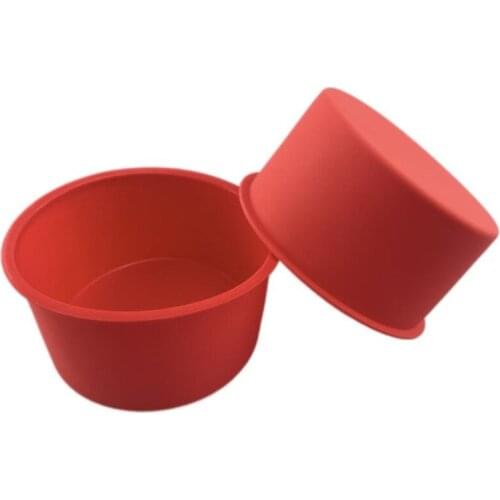 4inch Mini Round Shape Cake Silicone Mold Kitchen Bakeware Cake Tools DIY Desserts Mousse Silicone Molds For Baking Pans