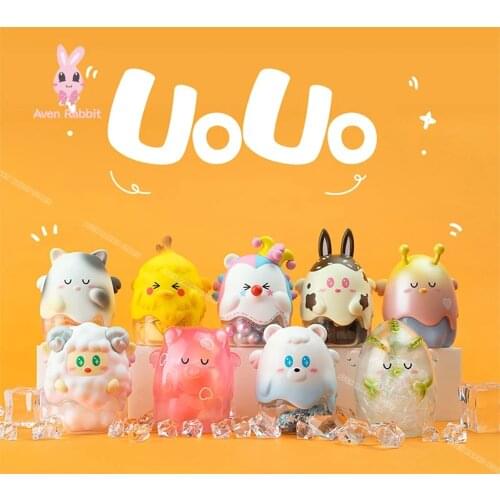 Blind Box Toys Uouo Island Zoo Series Blind Box Guess Bag Caja Ciega Blind Bag Toys Anime Figures Cute Model Girl Birthday Gift