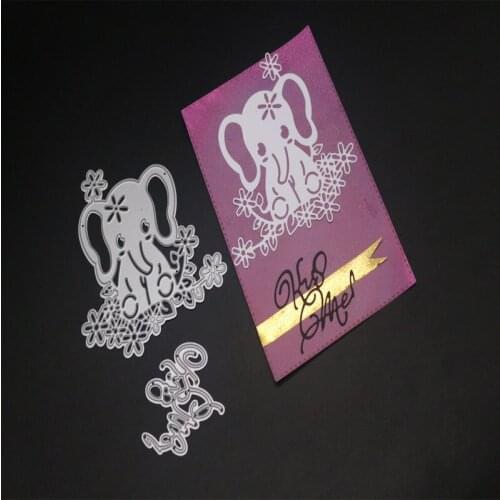 Squid pattern cutting mold mold embossing card scrapbooking card album decoration metal crafts