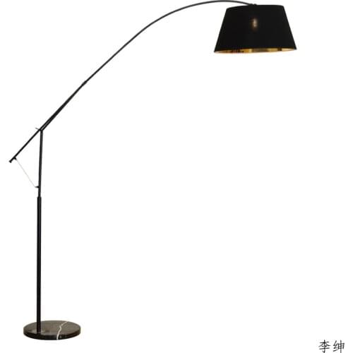 Creative Fishing Standing Lamp Modern Led Floor Lamp Living Room Floor Light Industrial Decor Lamp Stand Light Lustre Luminaire
