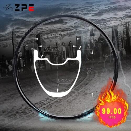 Benchmark MTB Bike rim China Carbon Bicycle Rims Tubeless Mountain Bicycle Rim 29 ER SL-29-3030 Customized
