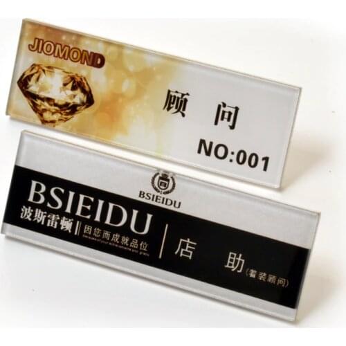 Custom print 3D Crystal Epoxy company badge , resine logo badge /any size /shape/color ( DON'T BUY WITHOUT INQUIRY!!)