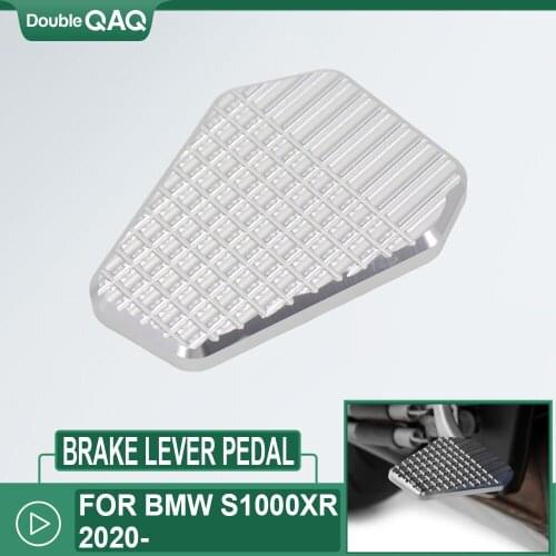 Motorcycle Rear Foot Brake Lever Pedal Enlarge Extension Rear Brake Peg Pad Extender For BMW S1000XR S 2020 2021XR