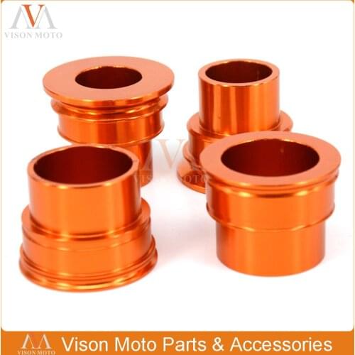 Billet Front and Rear Wheel Hub Spacer For KTM SX XCF SXF EXC EXCF EXCW SMR 125 250 300 350 400 450 525 530 Motorcycle Dirt Bike