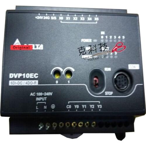 Brand New Original DVP10EC00T3 100-240VAC EC3 Series Programmable Controller Module 10-Point 6DI 4DO NPN Transistor