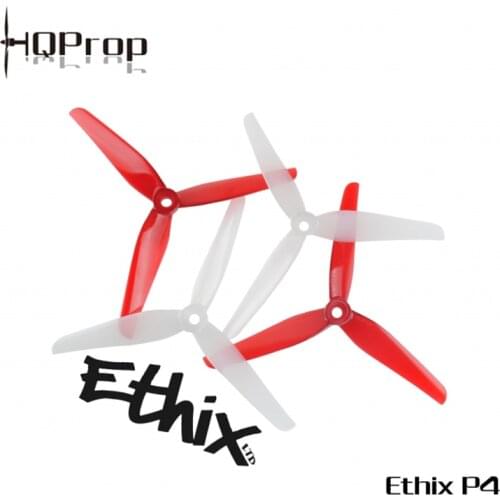 HQPROP Ethix P4 Candy Cane Prop 5140 5.1X4X3 3-Blade PC Propeller for RC FPV Racing Freestyle 5inch Drones DIY Parts