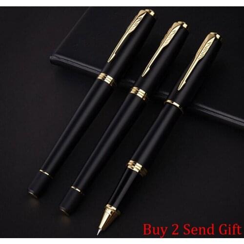 High Quality Full Metal Brand Roller Ballpoint Pen Office Executive Business Men Writing Pen Buy 2 Send Gift
