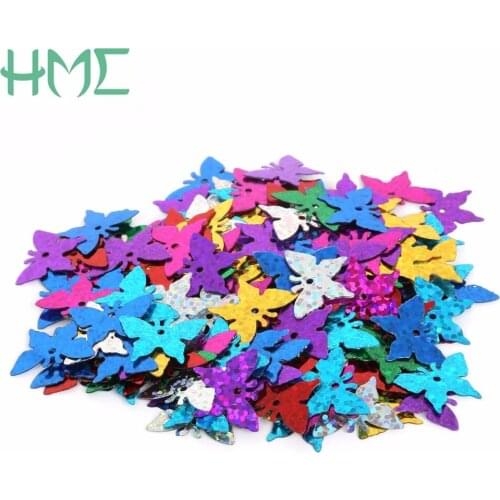 HIGH QUALITY DIY Sequins Laser/Doule Face Sequins Random Mixed for DIY Clothing Accessories Sewing on Trim Craft Art Decoration