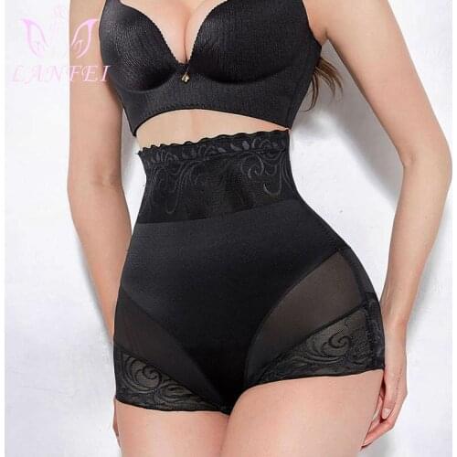LANFEI Women Body Shaper Pants Waist Trainer Bodysuit Short Tummy Control Panties LifterLegging Slimming Fajas Corset Shapewear