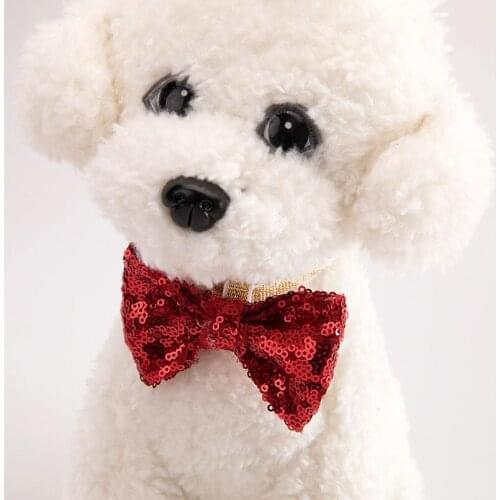 1pc Pet Dogs Caps Or 1pc Cat Bowknot Dog Birthday Costume Sequin Design Headwear Cap Hat Christmas Party Pets Accessories
