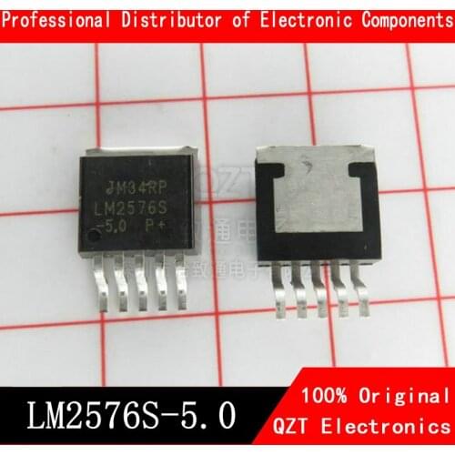 10pcs LM2576S-5.0 TO263 LM2576SX-5.0 TO-263 LM2576-5.0 5V new and original