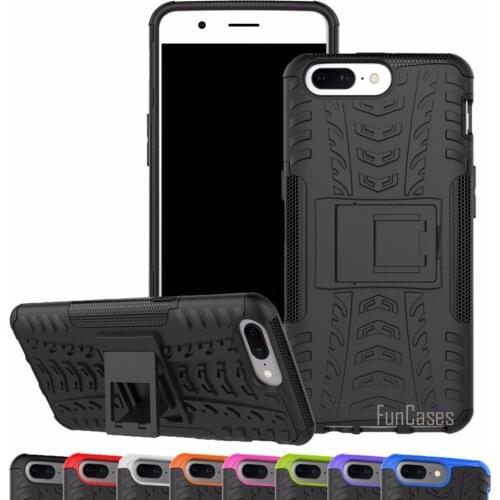 Case For OnePlus 5 OnePlus5 A5000 Case Hybrid Kickstand Dazzle Hard PC+TPU 2 in 1 Stand Function Heavy Duty Shockproof Case